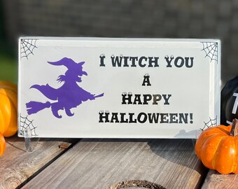 Witch Halloween Subway Tile