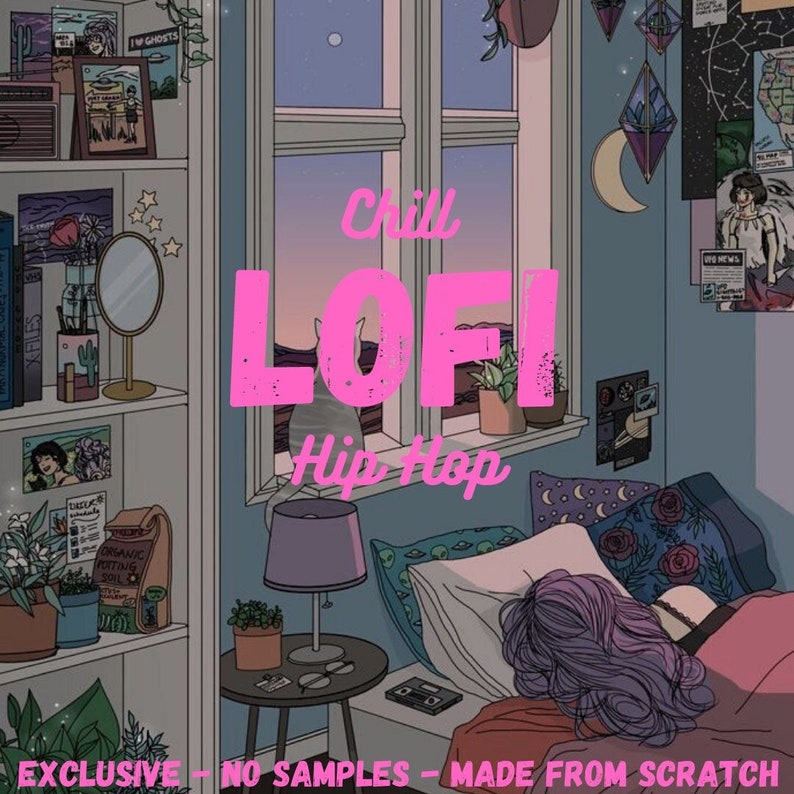 Twitch Streamer Background Music Chill Lofi Hiphop Etsy