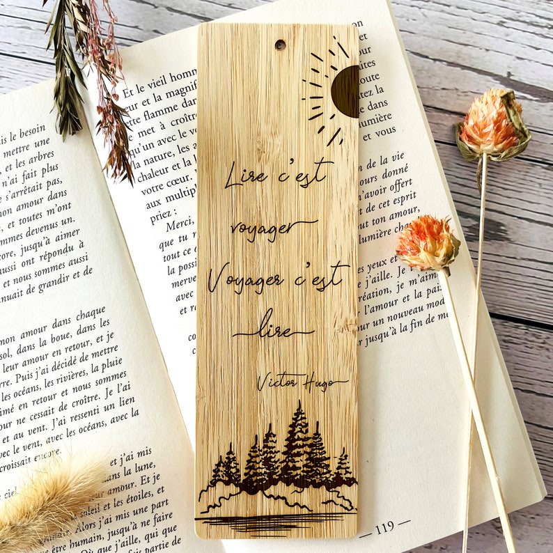 Bookmark with personalized message front/back Mother's Day, Father's Day gifts, thank you teacher first name, quote, proverb. image 9