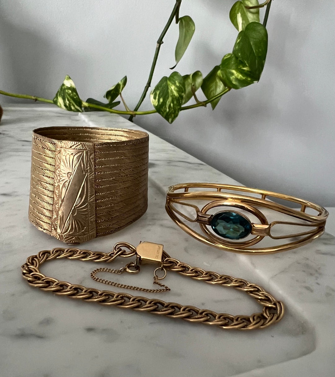 Elisandre Vermont Jewelry Set Gold