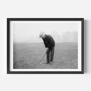 COUNTRY GOLFER BALTUSROL | Vintage Sports Photo | Digital Art Print | Ralph Lauren Decor | Sports Wall Decor | Nancy Meyers Aesthetic | Art