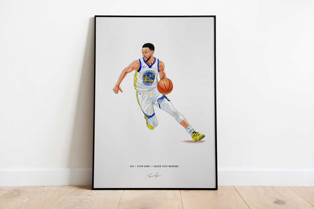 Stephen Curry Poster Nba Posters Wall Art Wall Decor 12x18 20x30