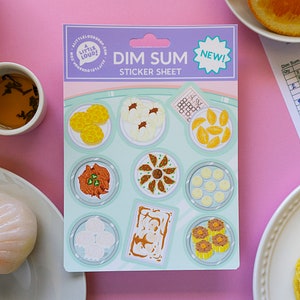 dim sum mini vinyl sticker bundle – Café de Yume