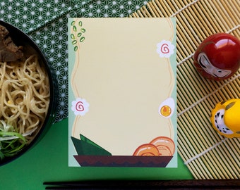 Ramen Noodles Notepad