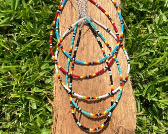 Old Wild West Beaded Chokers