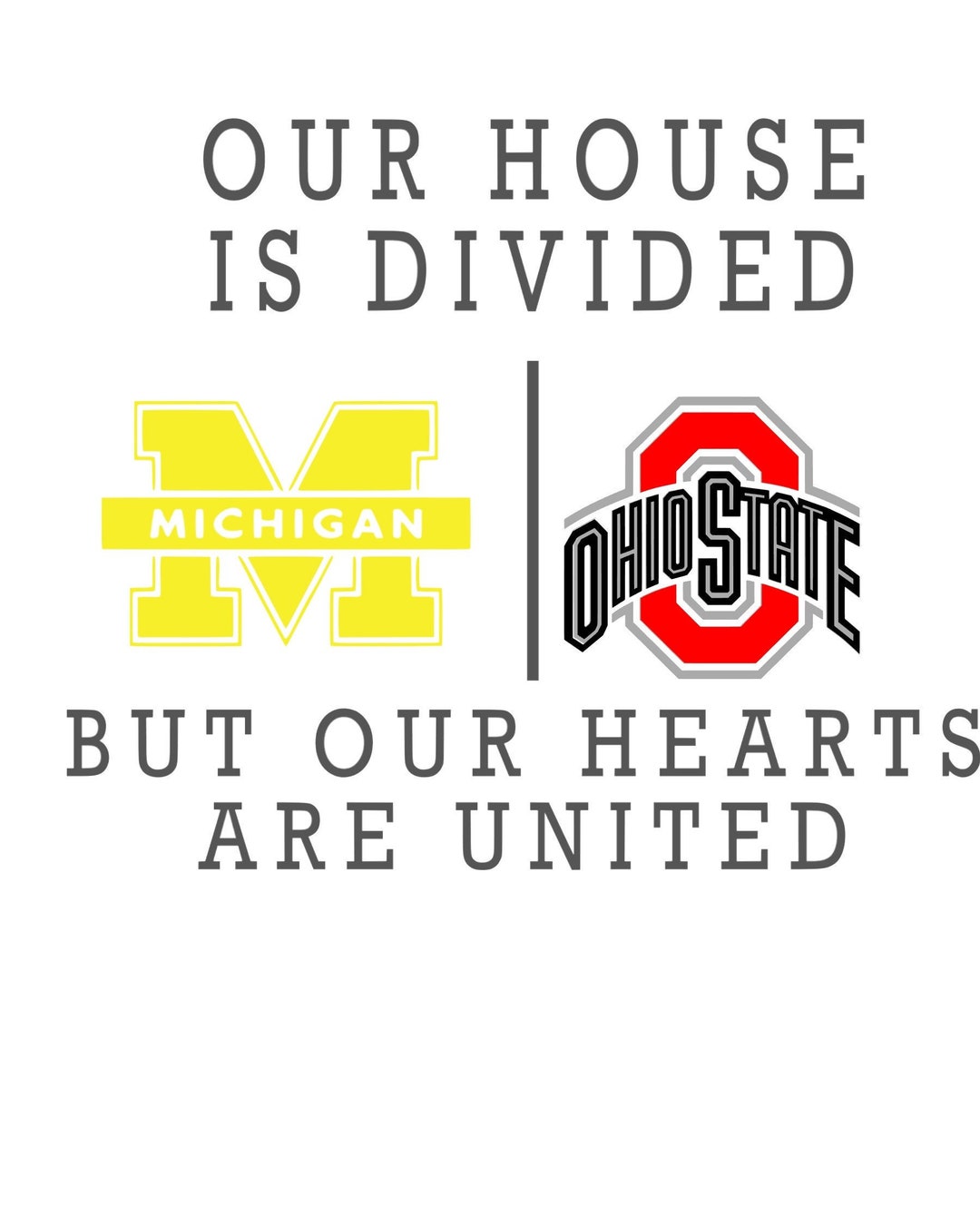 House Divided Hearts United SVG PNG JPEG Etsy