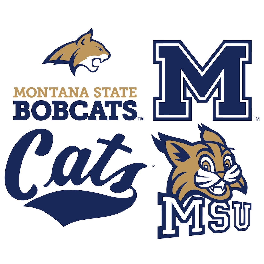 Montana State Bobcats SVG PNG JPEG Etsy