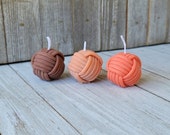 Candle Trio Display Candles Fall Decor Candles Set Gift Set Soy Candles Handmade Thanksgiving Dinner Decor