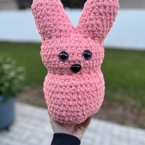 Pink Easter Peep Bunny