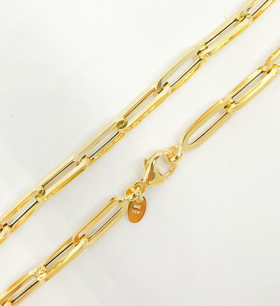 14K Solid Yellow Gold Lobster Claw Clasp Lock Finding Bracelet Chain  Necklace 