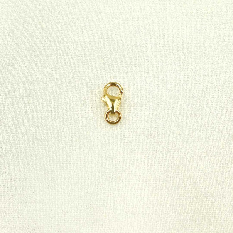14k Solid Yellow Gold Swivel Lobster Clasp | 19.5mm Extra Large | High Polished Jewelry Making Finding 4 thumbnail image
