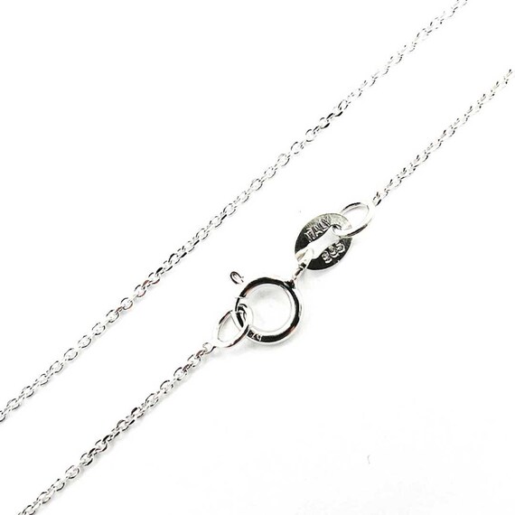 Ladies white gold necklace deals