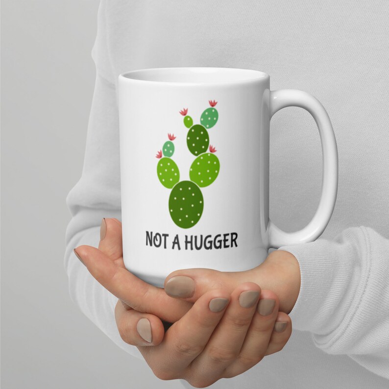 Not A Hugger Mug image 3