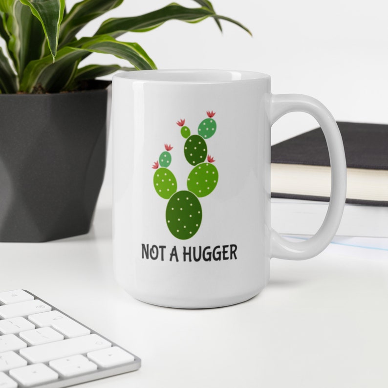 Not A Hugger Mug image 4