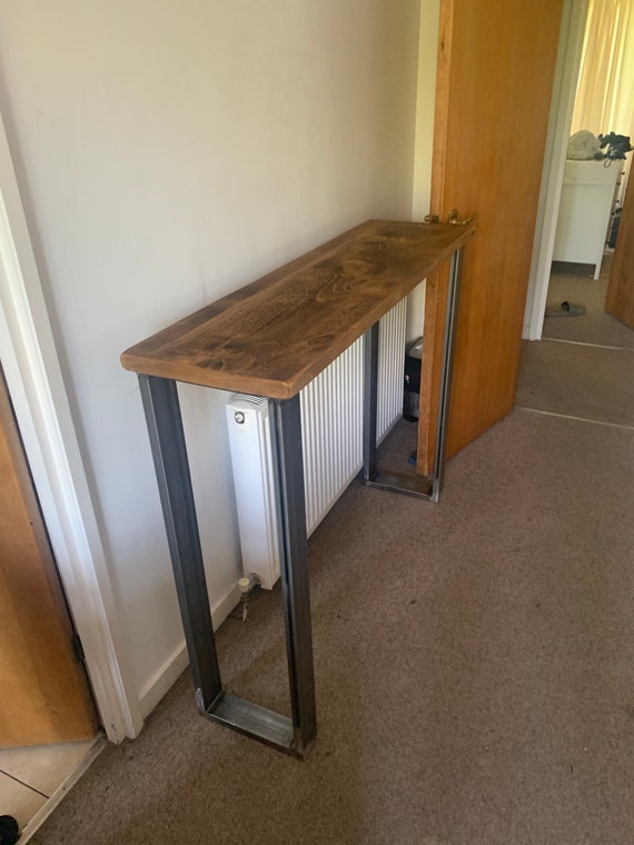 Industrial Breakfast Bar With Heavy U Based Steel Legs FREE & Etsy UK