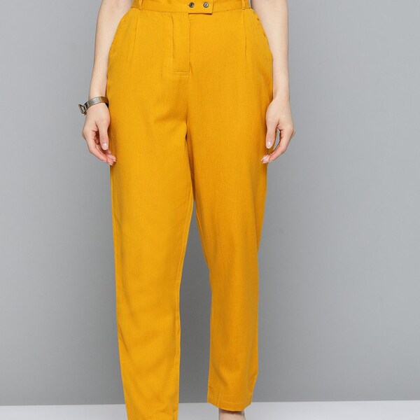 Mustard Pants Etsy