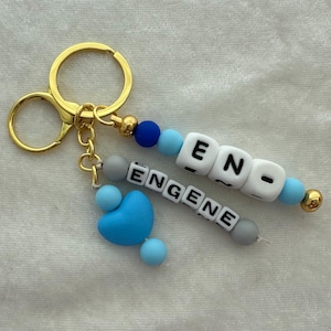 EN-, Engene KPop Chunky Silicone Bead Keychain