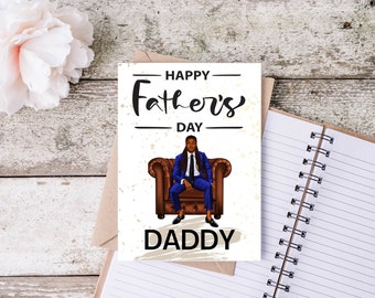 Father's Day Card, Daddy, You’re My Hero, Heartfelt Card for Dad