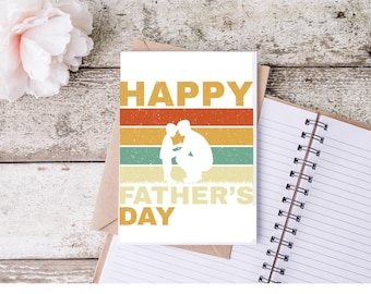 First Father's Day Card, Happy Father's Day 2024 Card, New Dad Card, First Time Dad Gift, Father's Day Card for New Father