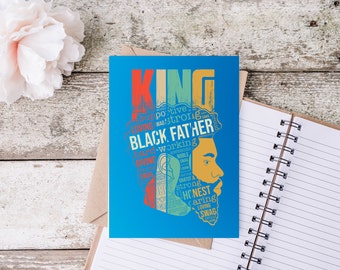 Father's Day | African American | Greeting Card | Black Man