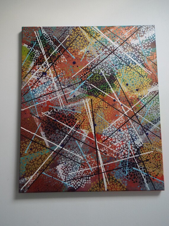 Abstract Painting 'different' Etsy