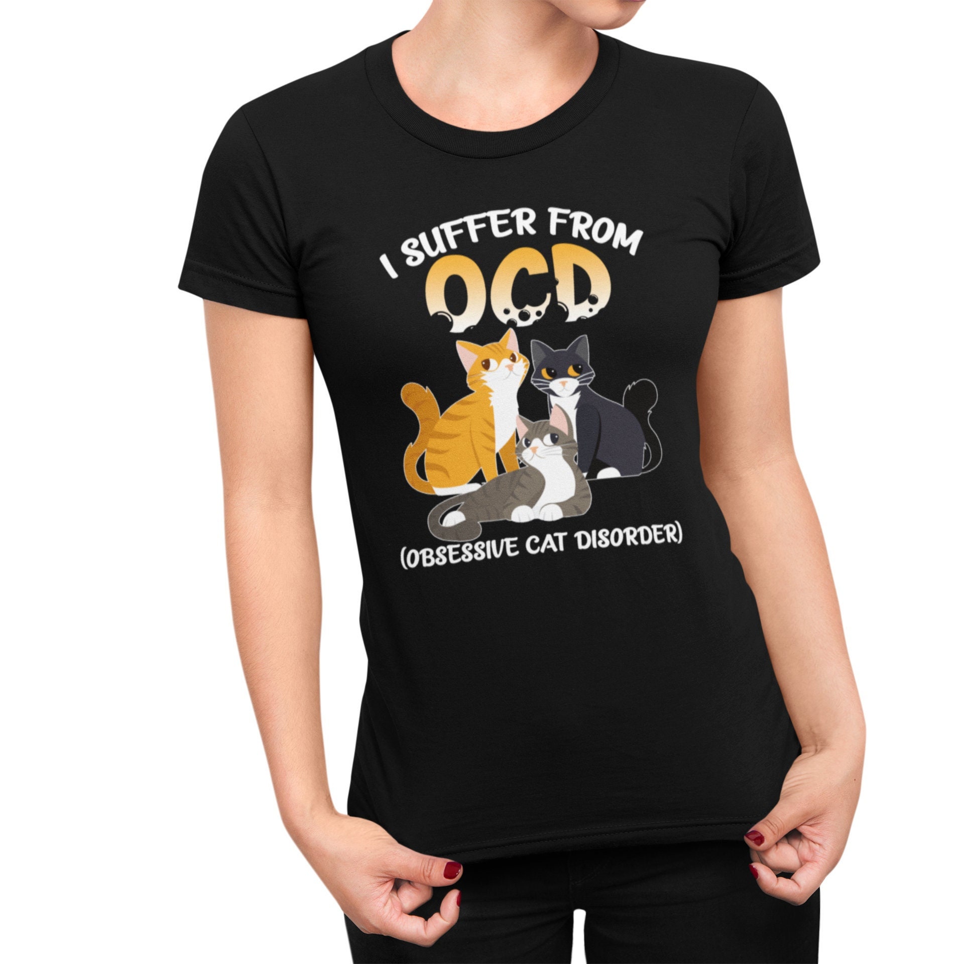 Obsessive Cat Disorder T-Shirt Obsessive Cat Disorder T-Shirt