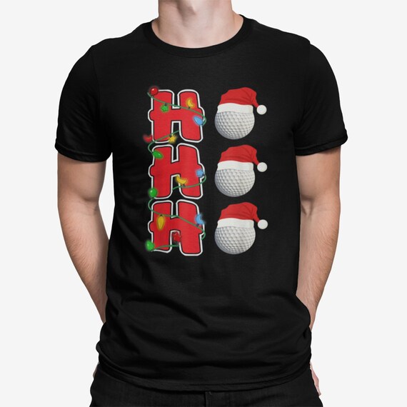 Funny Golfing Christmas Shirt Holiday Golf Ball T-Shirt Funny Golfing Christmas Shirt Holiday Golf Ball T-Shirt