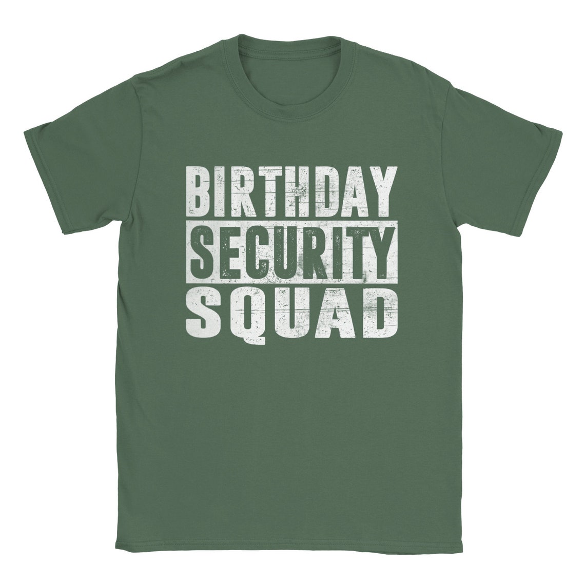 Birthday Security Squad Shirt, Funny Birthday Shirt, Party Squad Tee ...