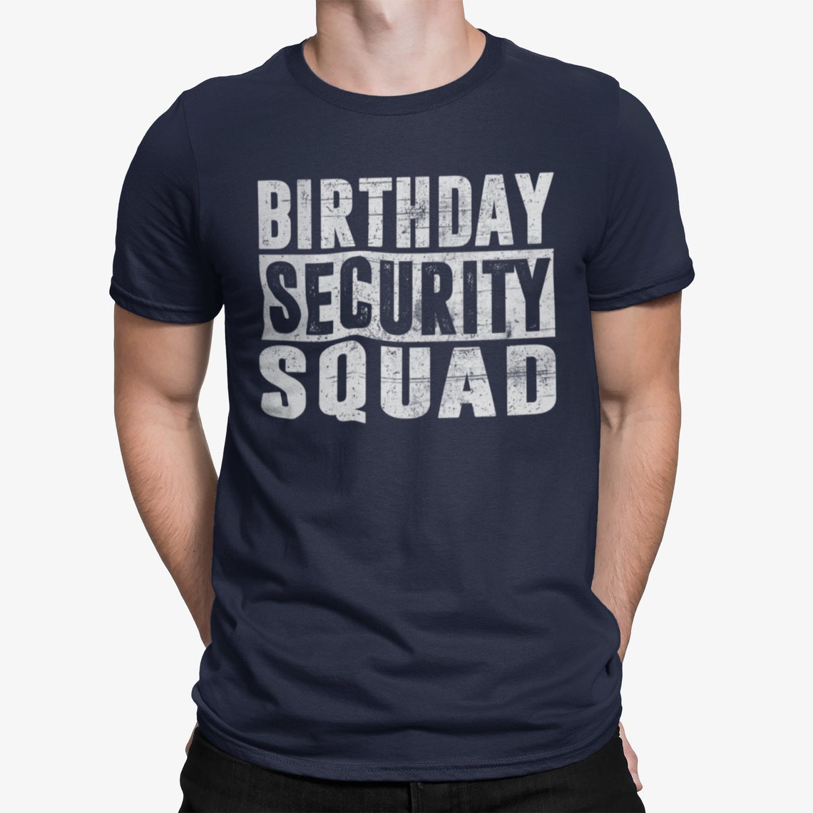 Birthday Security Squad Shirt, Funny Birthday Shirt, Party Squad Tee ...