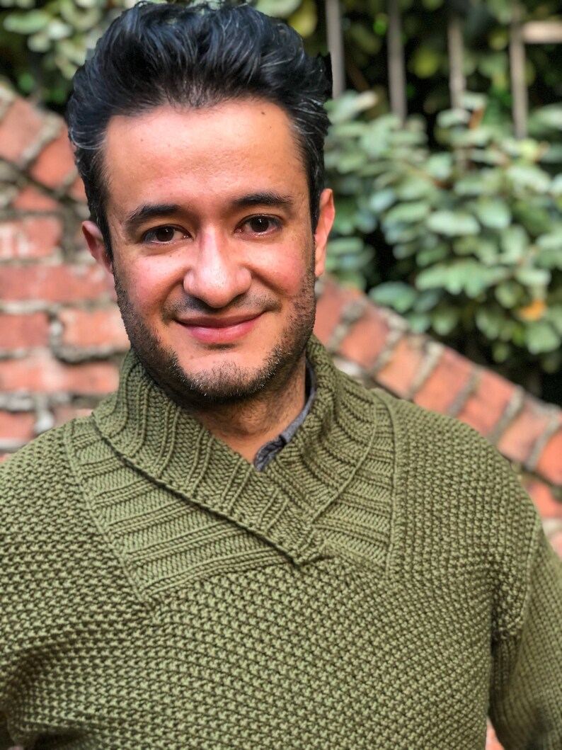 KNITTING PATTERN Unisex Sweater Pattern Adult Sized Simple Etsy