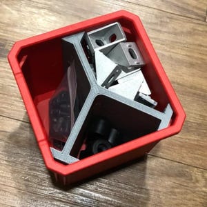 Milwaukee Packout Bin Dividers | 3-Part Organizer Inserts for Square Bins