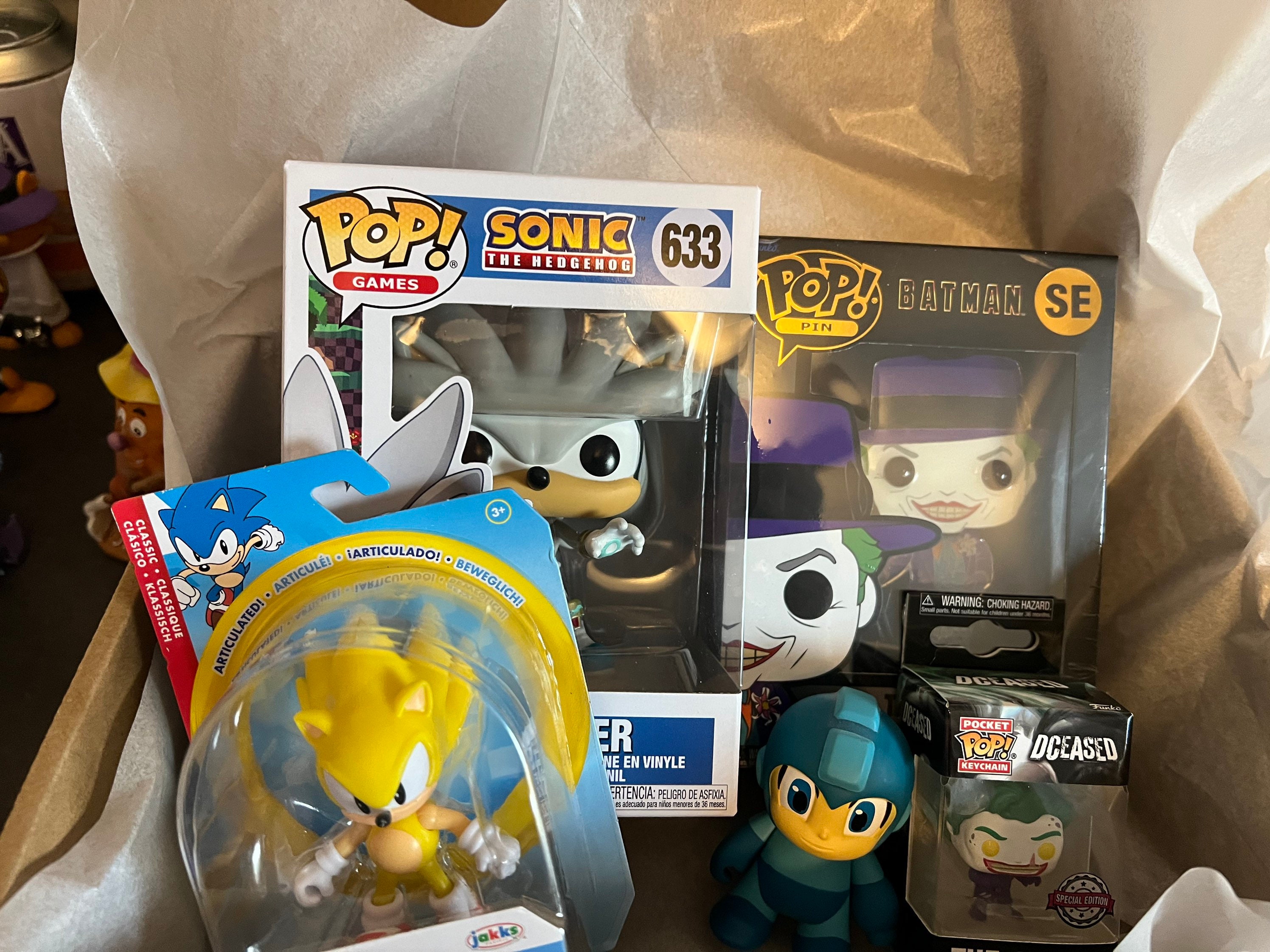 Custom Sonic the Hedgehog Funkos Set 2 Antoine Surge Super 