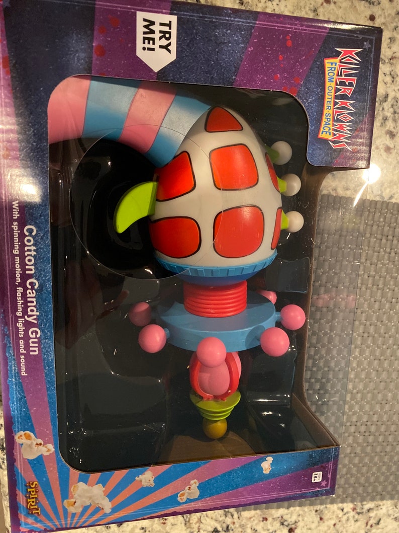 Killer Klowns From Outer Space Cotton Candy Gun Etsy Ireland