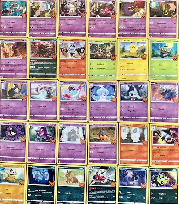 POKEMON TCG Trick or Trade Halloween 2022 Complete 30 Card Set W
