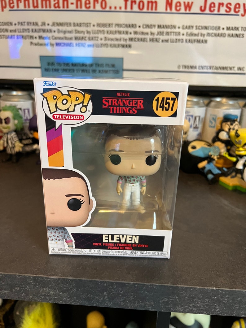 Funko Pop Television: ELEVEN finale 1457 Stranger Things - Etsy