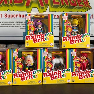 TLS Toy Rainbow Brite 40th anniversary  mini figures