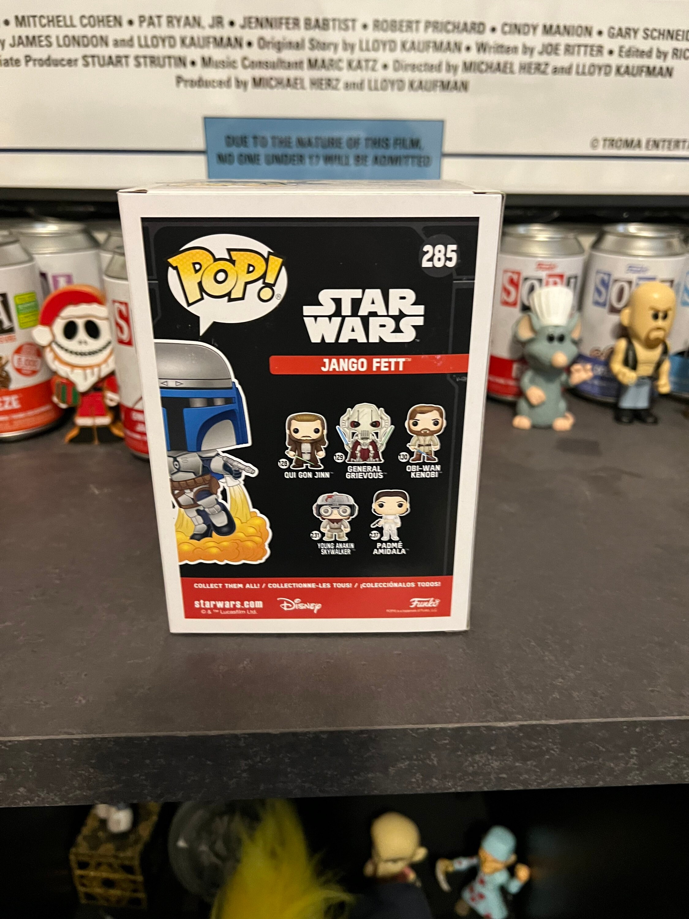 Funko POP! Star Wars Jango Fett #285 Disney Vinyl Figure Walgreens 