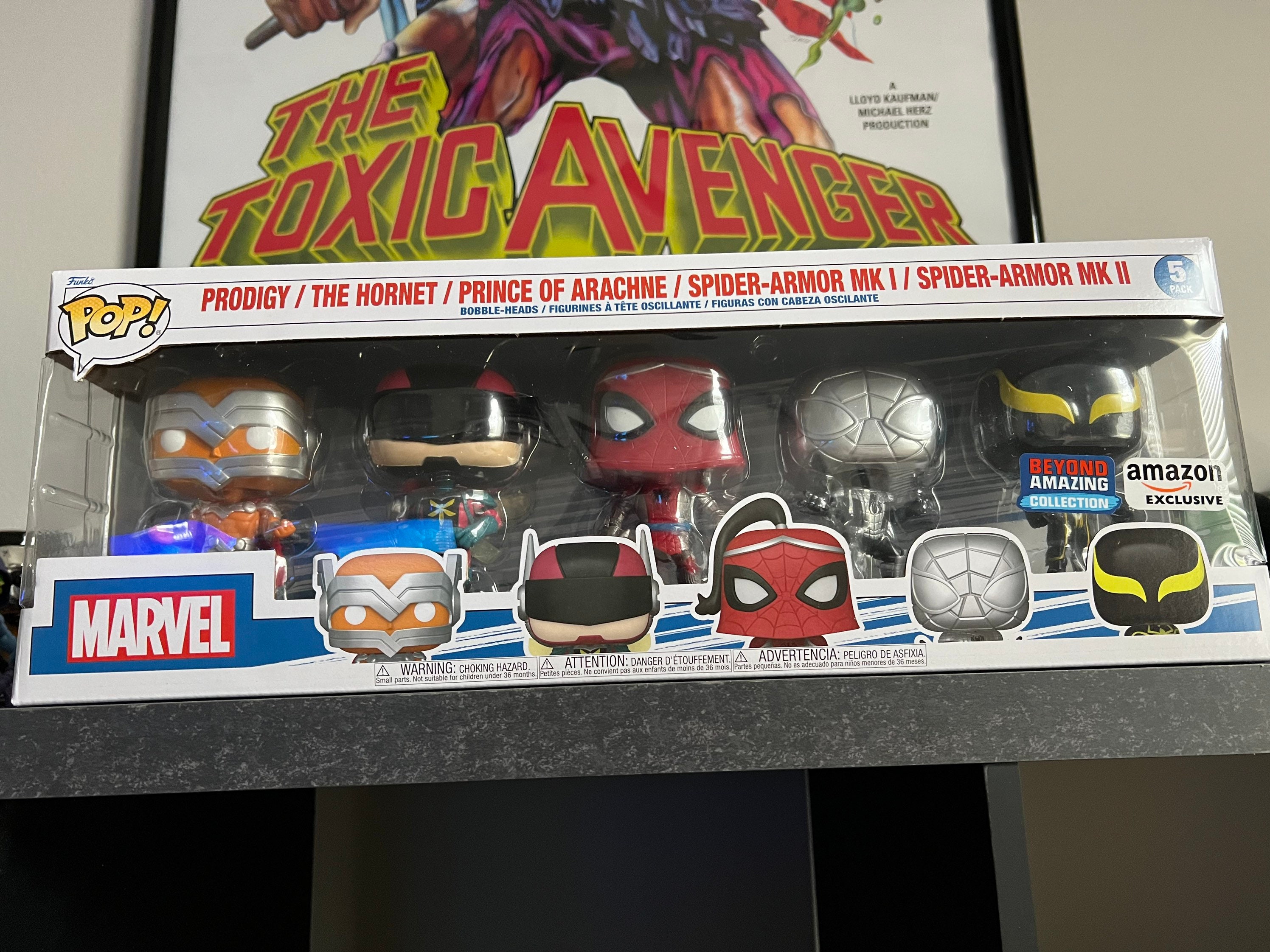 FUNKO POP! Marvel Beyond Amazing 5 Pack - Amazon Exclusive - New