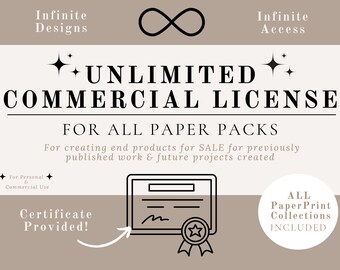 Extended License Unlimited Collections within Digital Templates To Go- Unlimited Commercial License