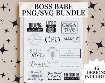 45 Entrepreneur svg Bundle | PNG Files | Entrepreneurship svg | CEO svg | Entrepreneurship svg | Small Business Owner svg | Motivational svg