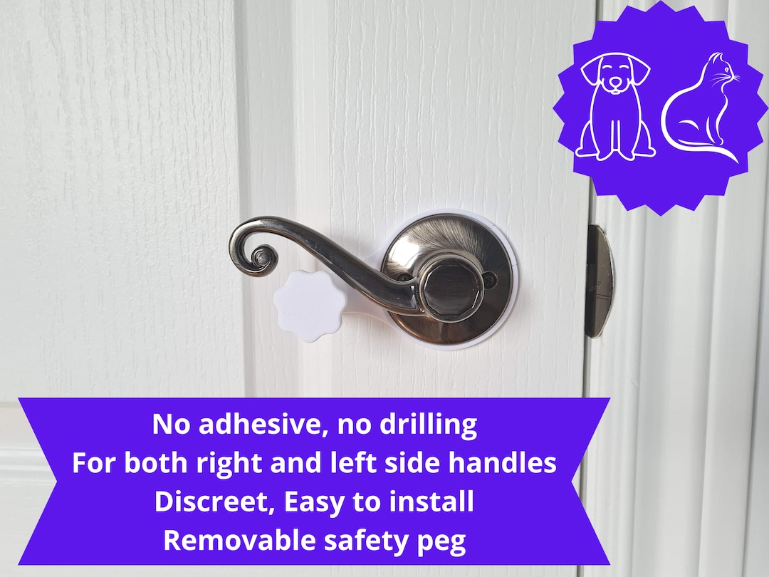 Pet Proof for Door Handles / Lever Door Handle cat or Dog Etsy