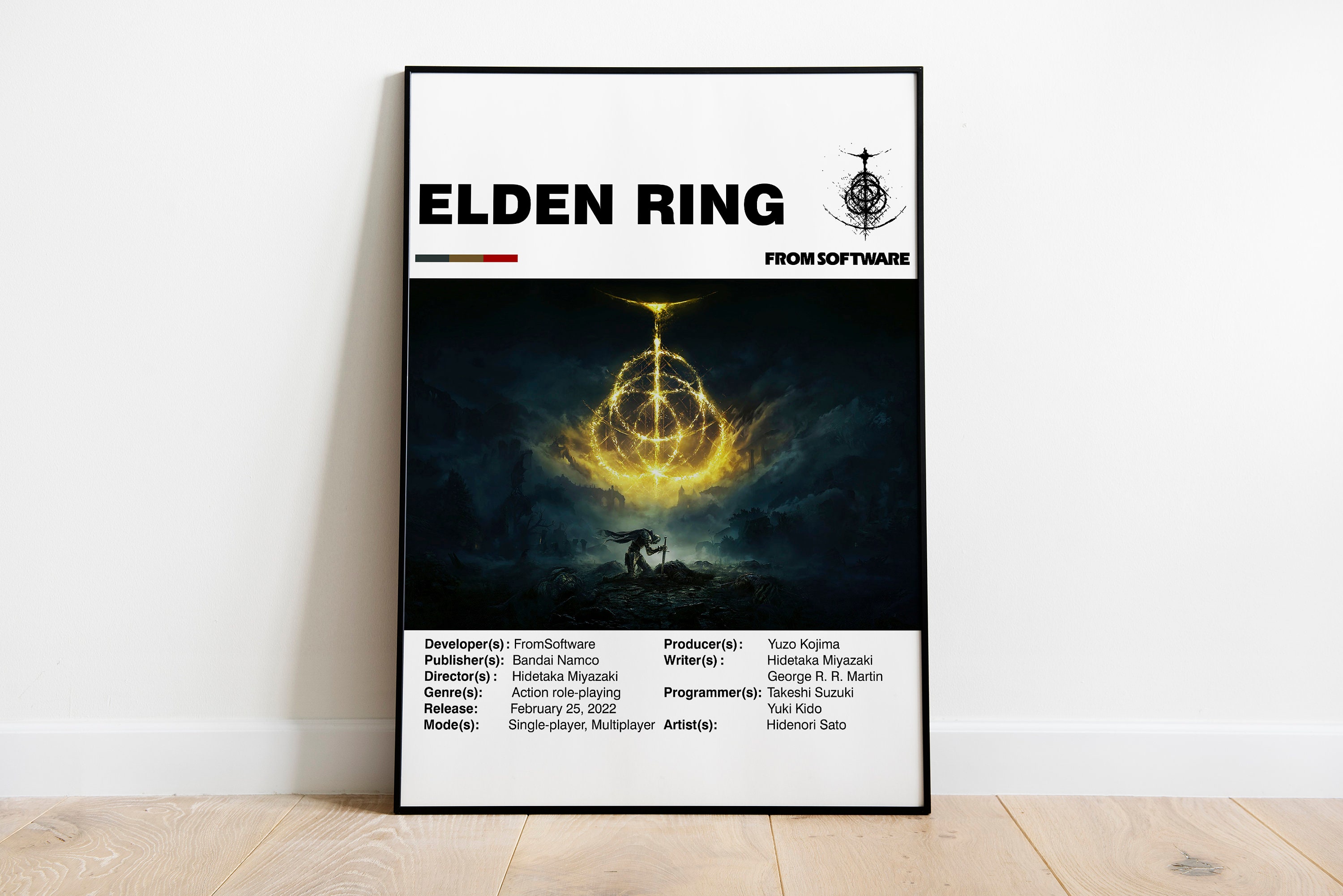 ELDEN RING POSTER - Video Game Poster - Digital Art - Printable Art ...