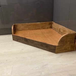 Rustic dog bed, pets , large