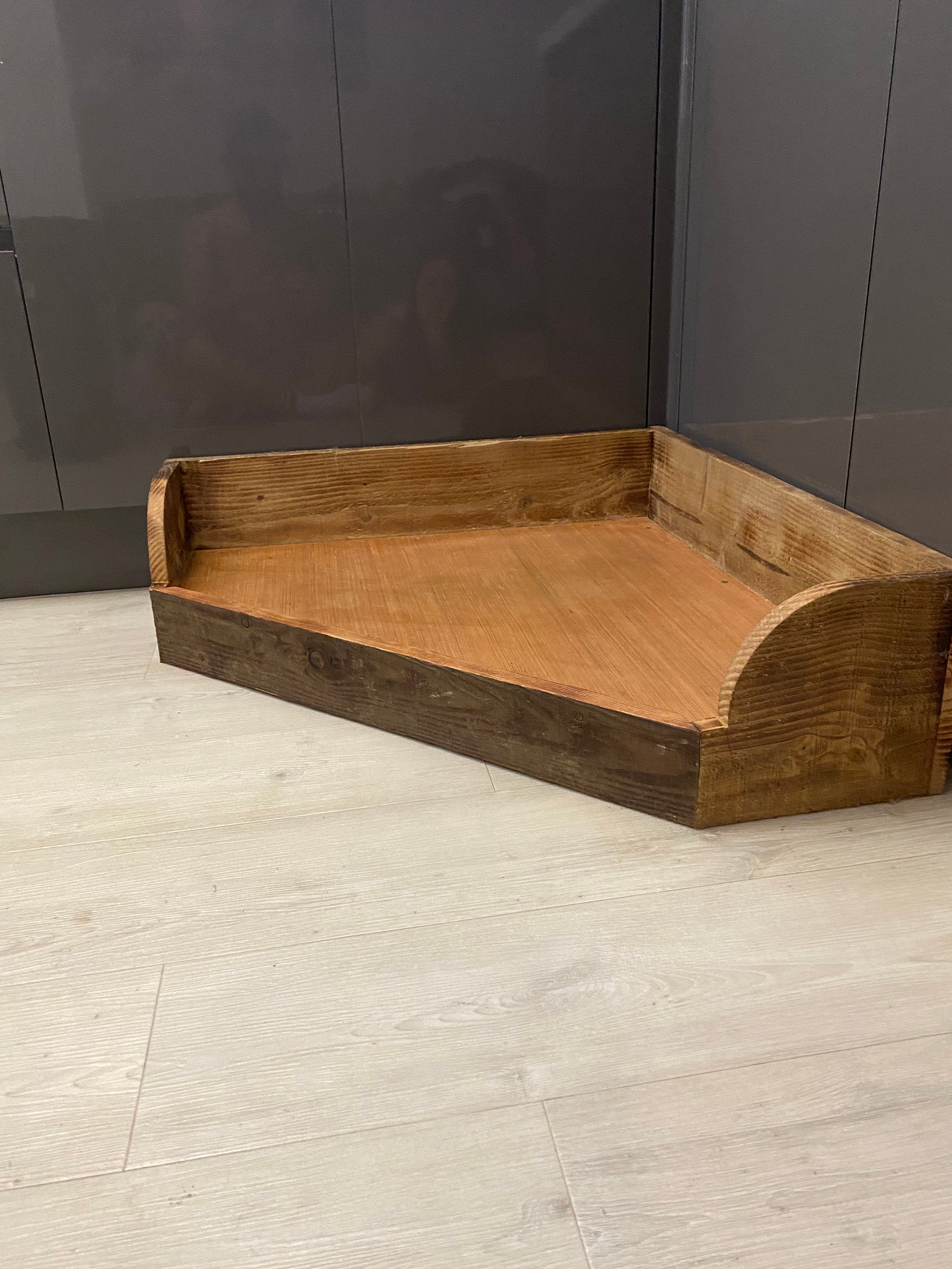 Rustic dog bed, pets , large