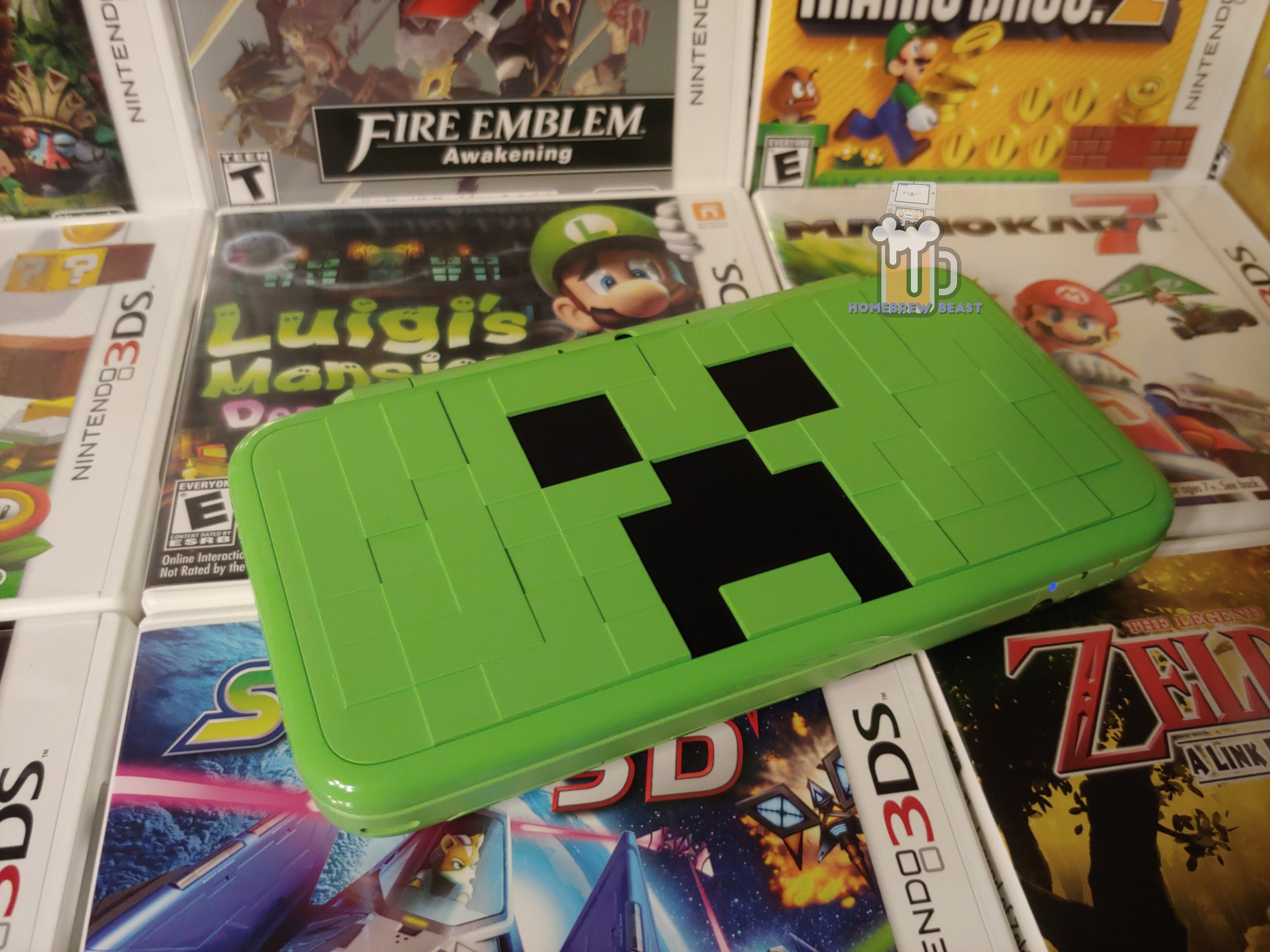 MINECRAFT CREEPER Custom Modded 256GB - Etsy