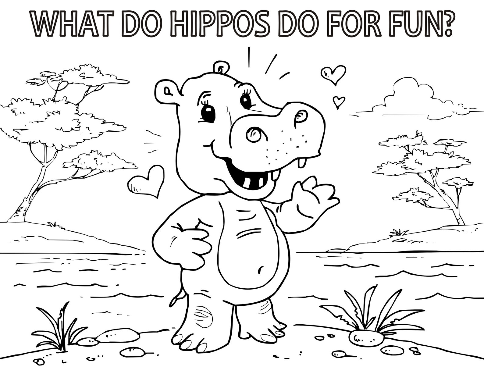 Printable Children's Storybook and Coloring Pages for Kids Etsy
