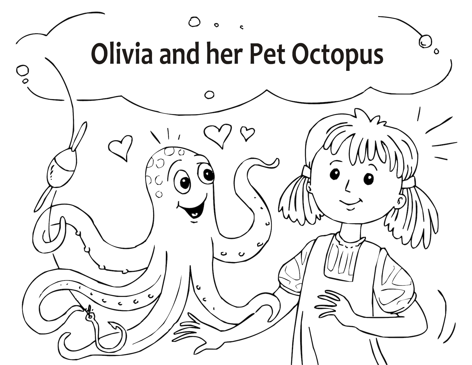 Printable Children's Storybook and Coloring Pages for Kids | Olivia and ...