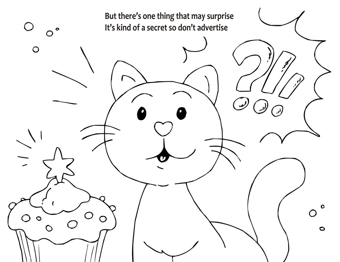 Printable Children&rsquo;s Storybook and Coloring Pages for Kids - Etsy