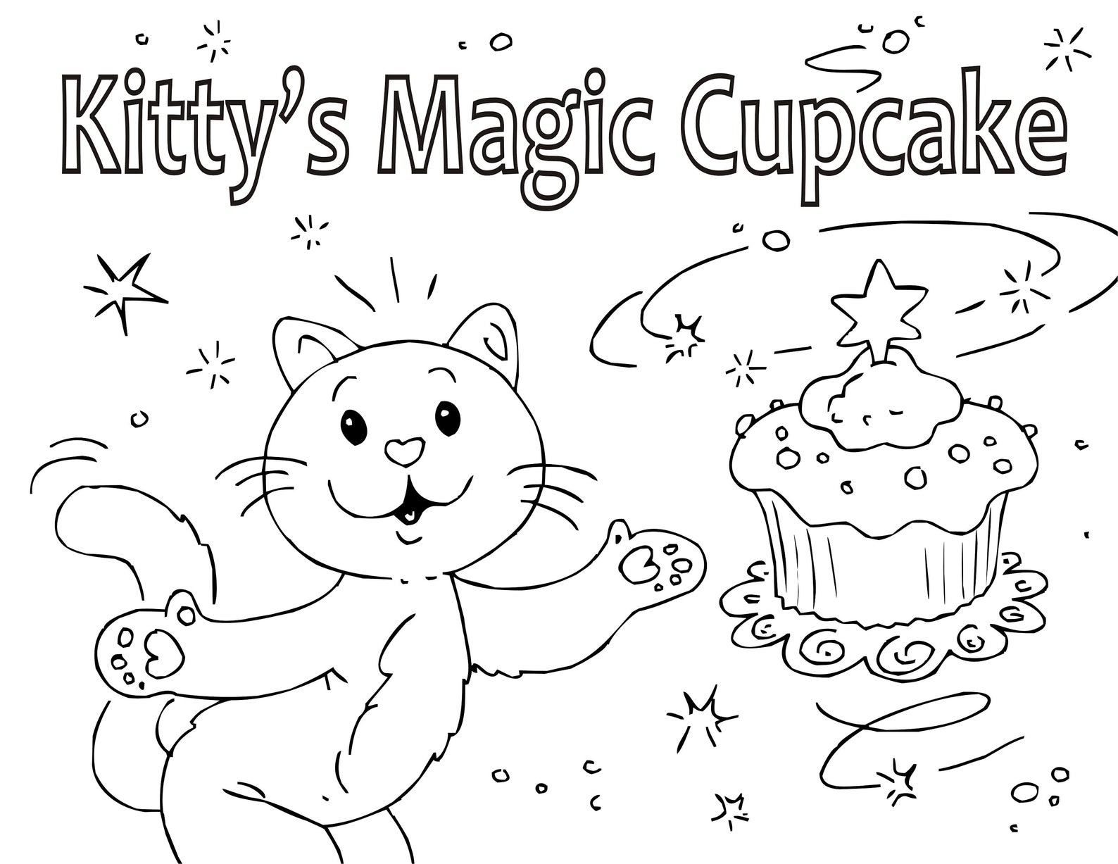 Printable Children's Storybook and Coloring Pages for Kids - Etsy