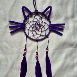 Dreamcatcher Cat Purple